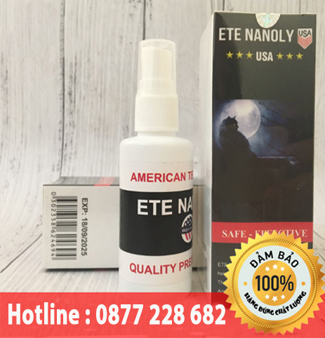 Thuốc Mê Ete Nanoly USA